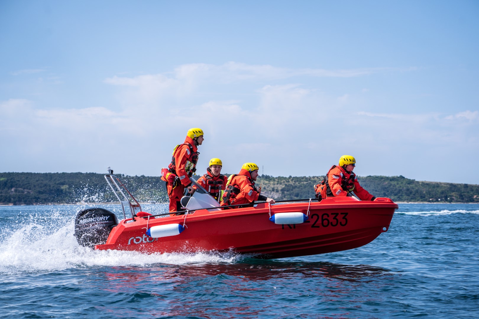Hydra450 rescue side view
